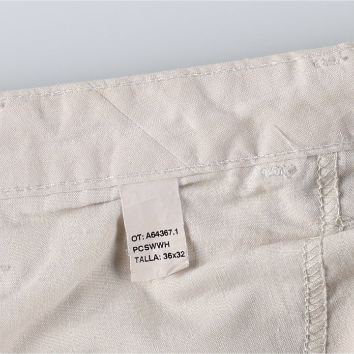 Dickies SHERWIN WILLIAMS Painter Pants for Men, W34 equivalent unclear pale white type Vintage Second Hand