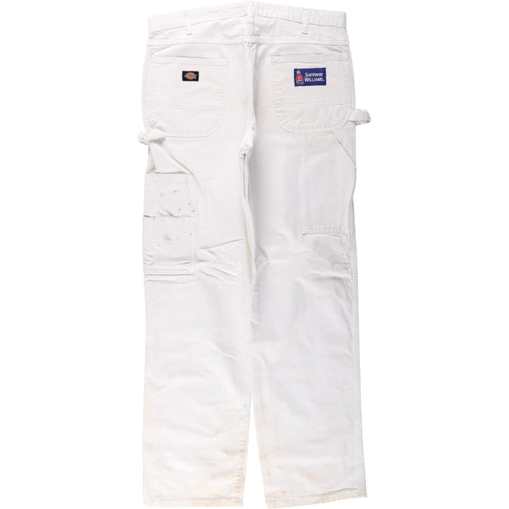 Dickies SHERWIN WILLIAMS Sherwin Williams Painter Pants Men's W36 cotton white type Vintage Second Hand