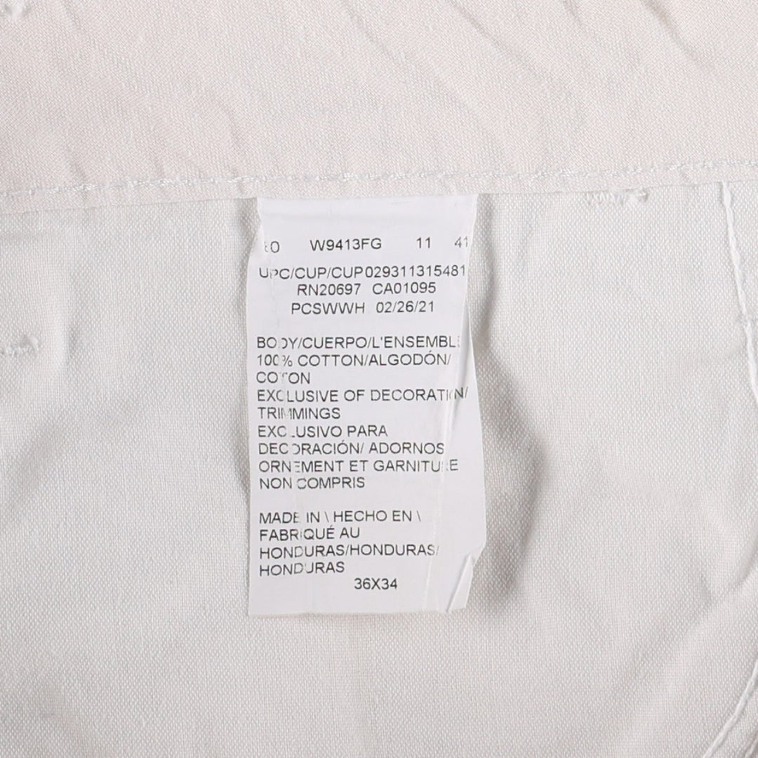 Dickies SHERWIN WILLIAMS Sherwin Williams Painter Pants Men's W36 cotton white type Vintage Second Hand