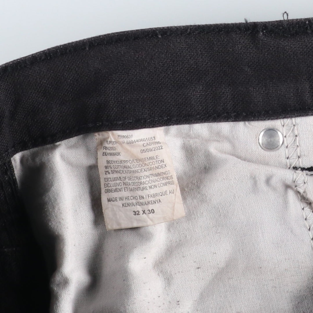Dickies Duck Painter Pants Men's W36 cotton black type Vintage Second Hand