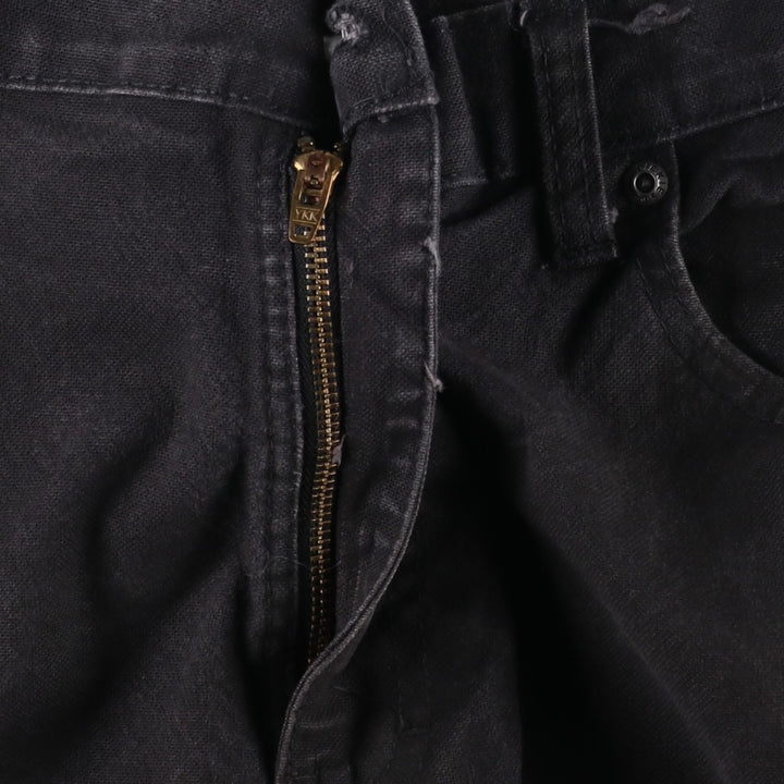 Dickies Duck Painter Pants Men's W36 cotton black type Vintage Second Hand