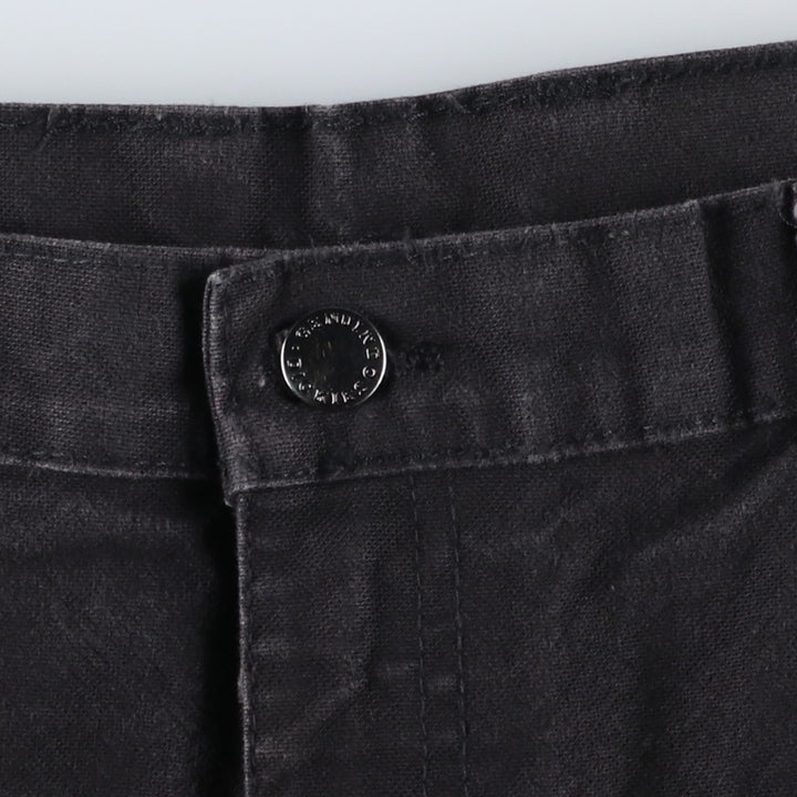 Dickies Duck Painter Pants Men's W36 cotton black type Vintage Second Hand