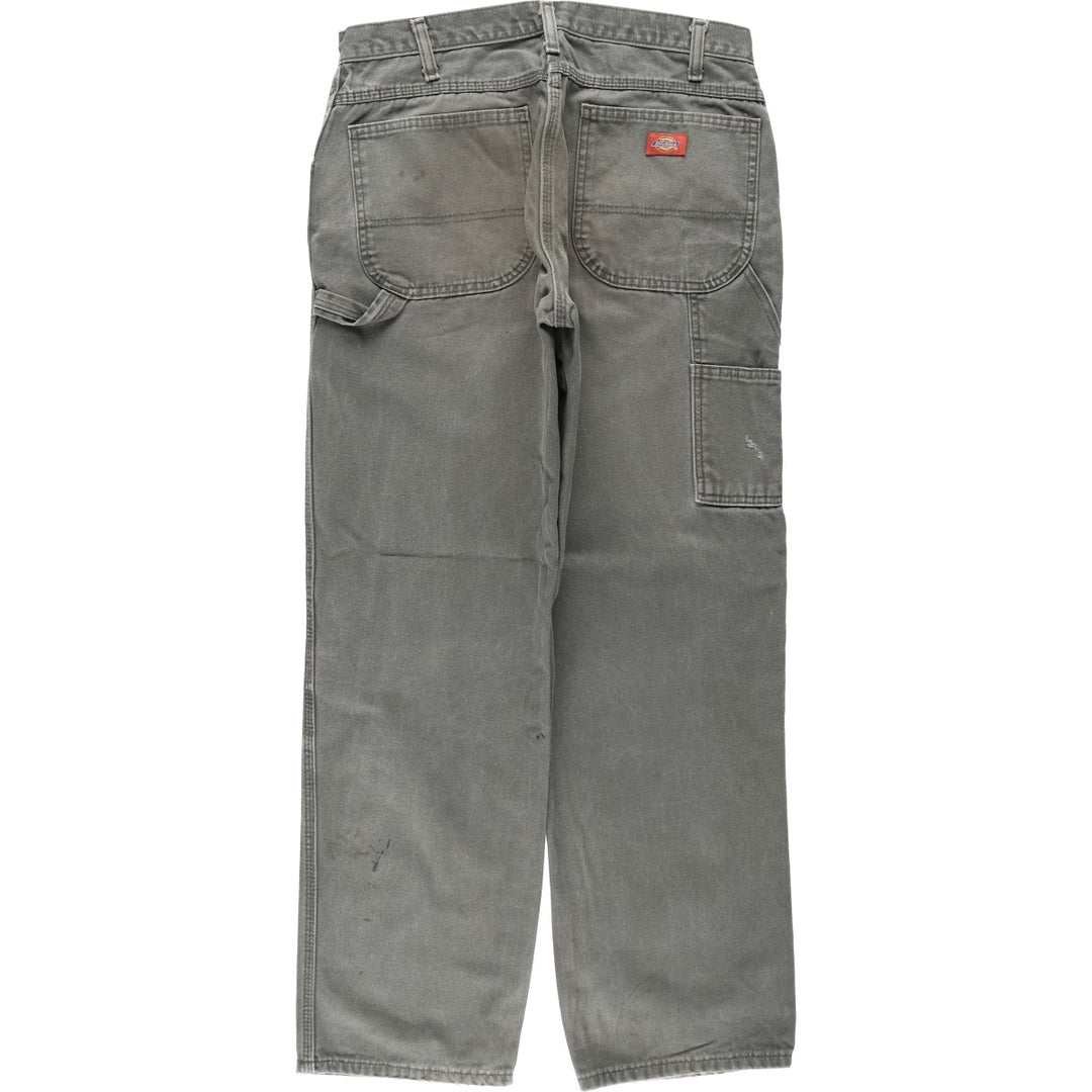 2000'S Dickies Relaxed Fit Duck Painter Pants, Men's W34 (approx.) cotton Khaki type Vintage Second Hand