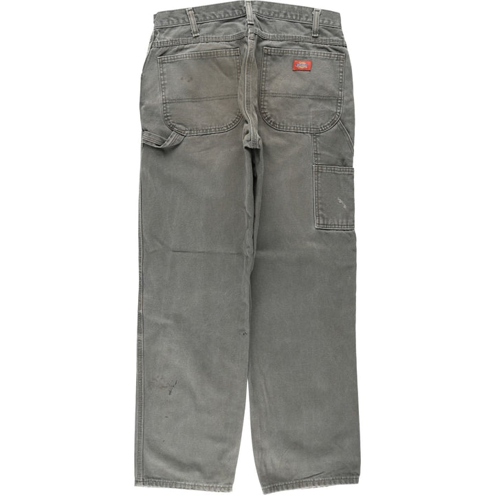 2000'S Dickies Relaxed Fit Duck Painter Pants, Men's W34 (approx.) cotton Khaki type Vintage Second Hand