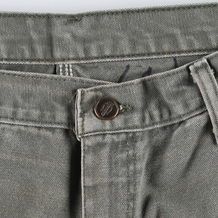 2000'S Dickies Relaxed Fit Duck Painter Pants, Men's W34 (approx.) cotton Khaki type Vintage Second Hand