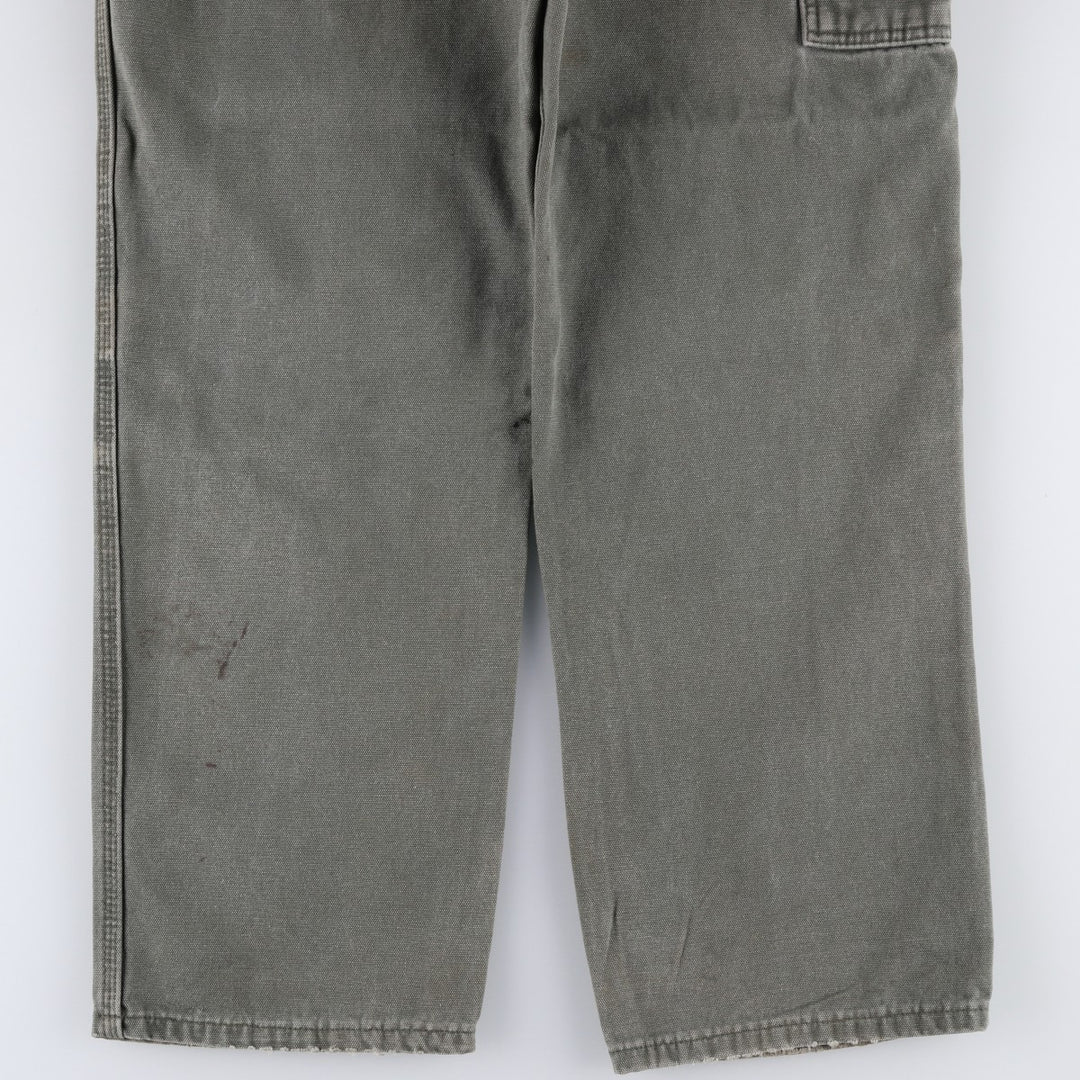 2000'S Dickies Relaxed Fit Duck Painter Pants, Men's W34 (approx.) cotton Khaki type Vintage Second Hand