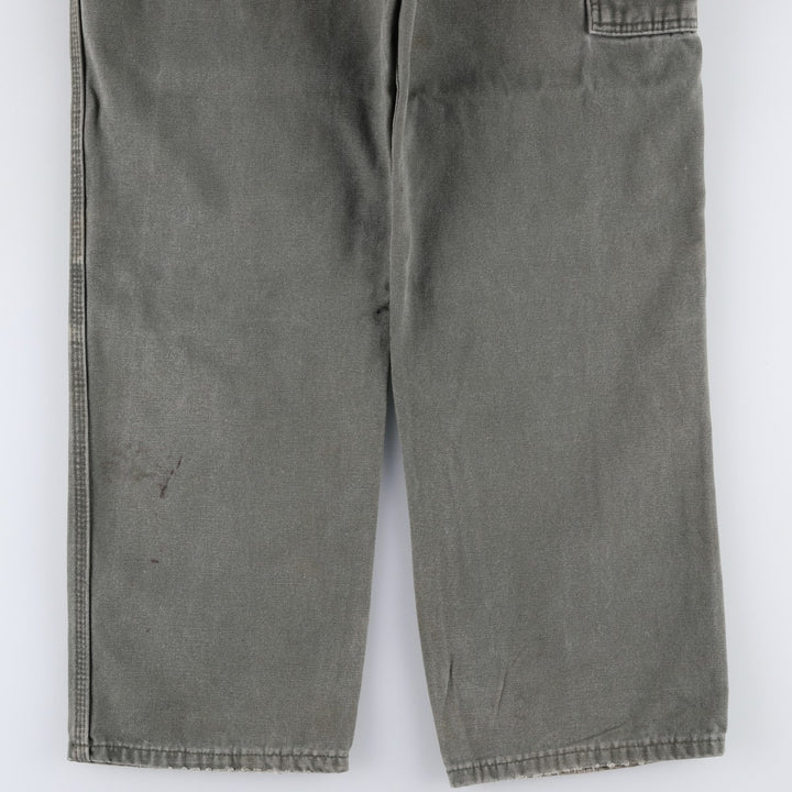 2000'S Dickies Relaxed Fit Duck Painter Pants, Men's W34 (approx.) cotton Khaki type Vintage Second Hand