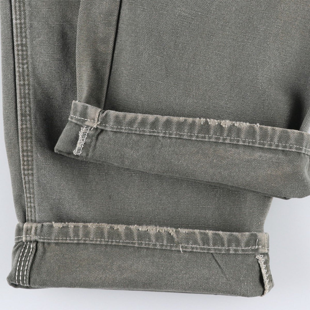 2000'S Dickies Relaxed Fit Duck Painter Pants, Men's W34 (approx.) cotton Khaki type Vintage Second Hand