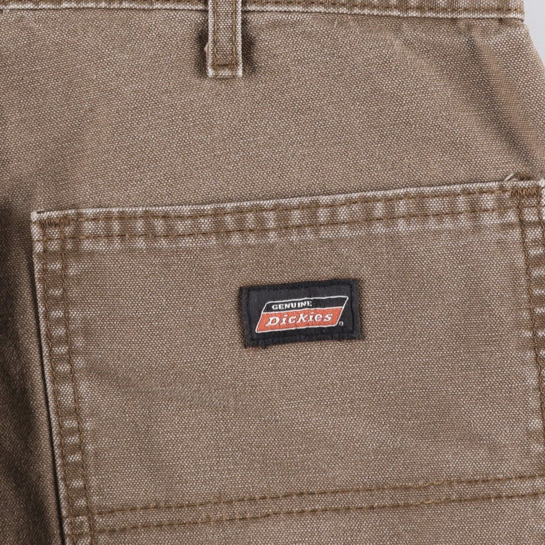 Dickies Duck Work Pants Men's W36 cotton brown type Vintage Second Hand