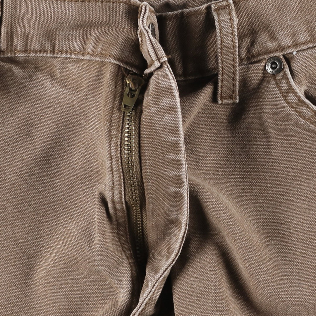 Dickies Duck Work Pants Men's W36 cotton brown type Vintage Second Hand