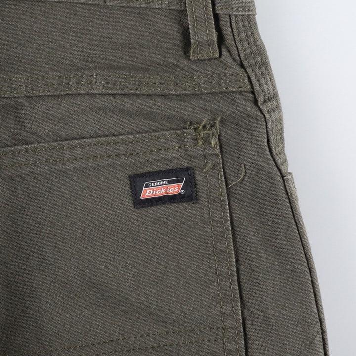 Dickies Duck Painter Pants Men's W34 equivalent cotton Khaki type Vintage Second Hand