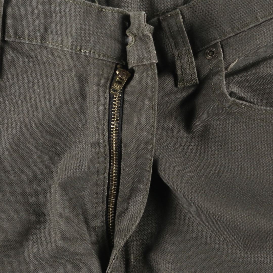 Dickies Duck Painter Pants Men's W34 equivalent cotton Khaki type Vintage Second Hand