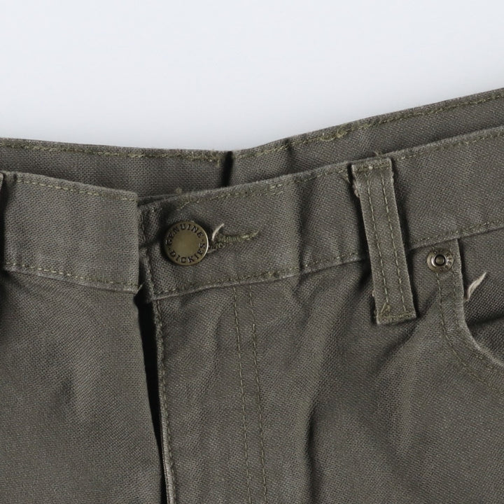 Dickies Duck Painter Pants Men's W34 equivalent cotton Khaki type Vintage Second Hand