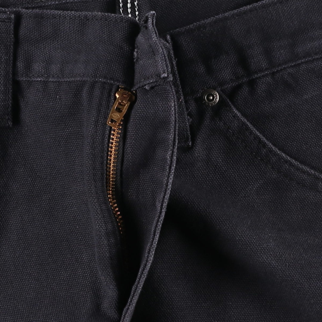 Dickies Duck Painter Pants Men's W34 equivalent cotton black type Vintage Second Hand