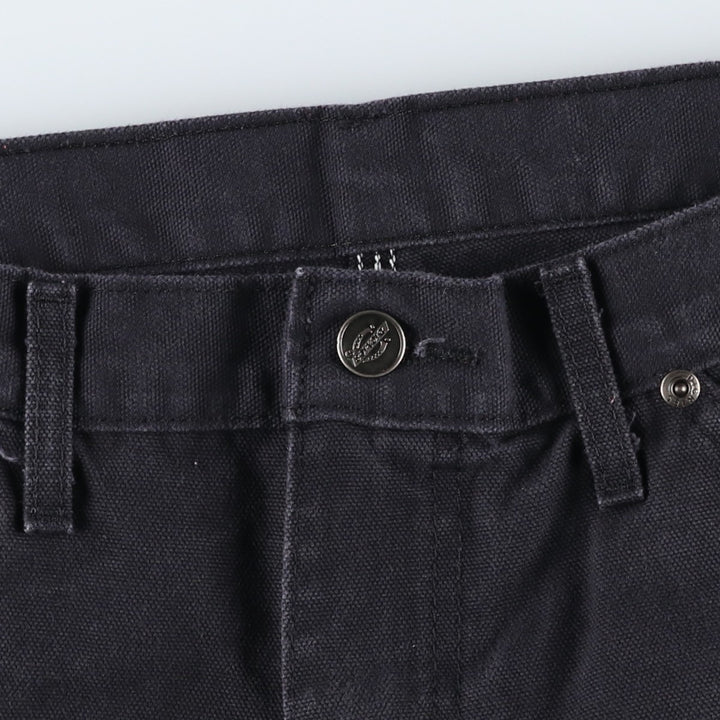 Dickies Duck Painter Pants Men's W34 equivalent cotton black type Vintage Second Hand