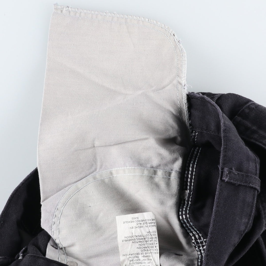 Dickies Duck Painter Pants Men's W34 equivalent cotton black type Vintage Second Hand