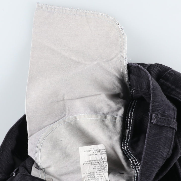 Dickies Duck Painter Pants Men's W34 equivalent cotton black type Vintage Second Hand