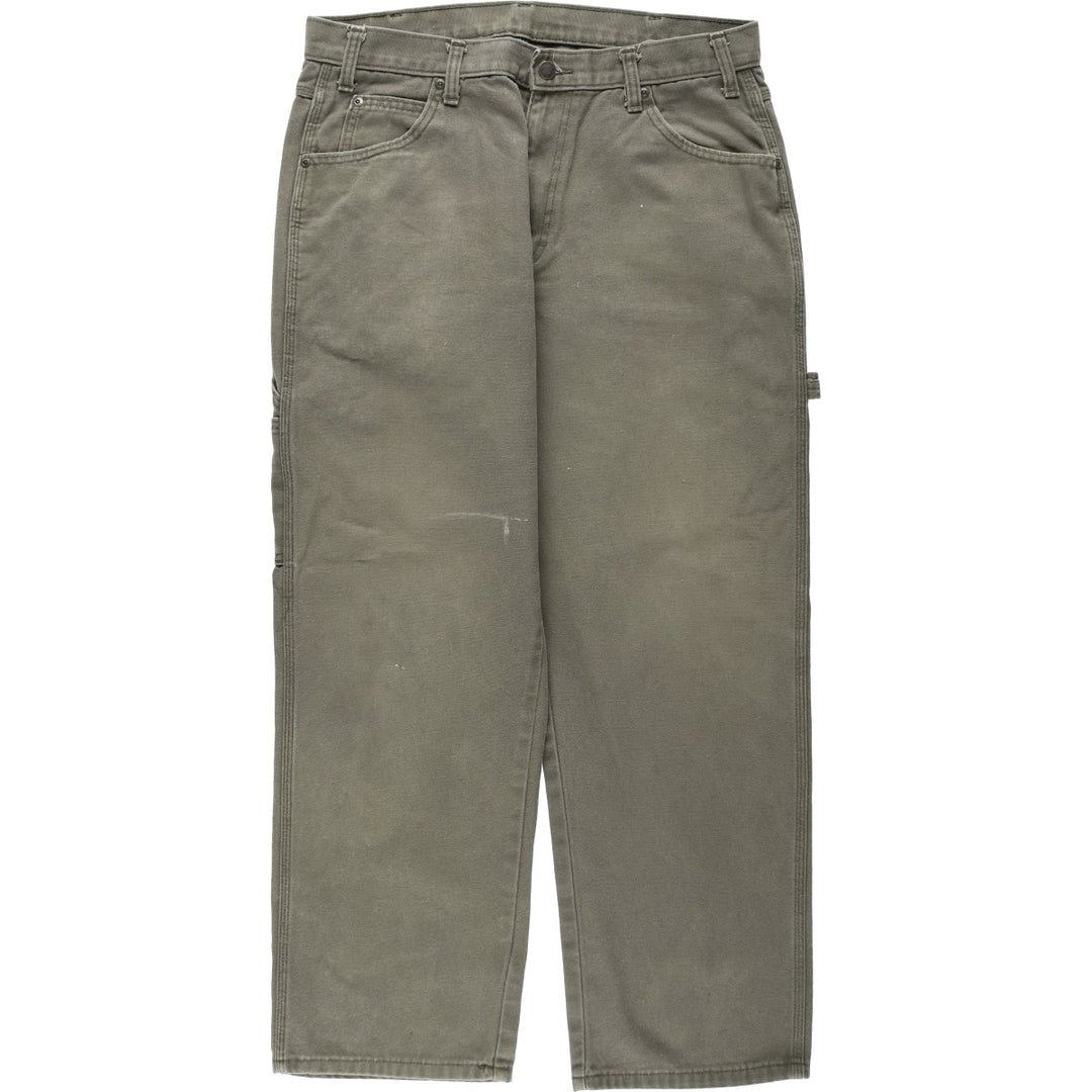 Dickies Duck Painter Pants Men's W34 equivalent cotton Khaki type Vintage Second Hand