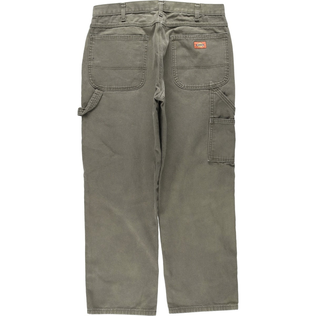 Dickies Duck Painter Pants Men's W34 equivalent cotton Khaki type Vintage Second Hand