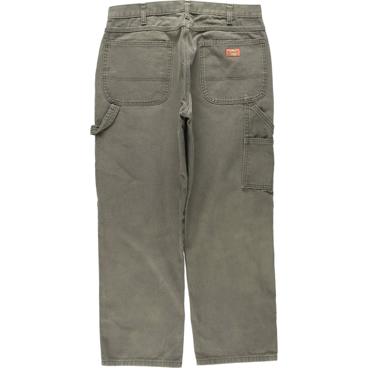 Dickies Duck Painter Pants Men's W34 equivalent cotton Khaki type Vintage Second Hand