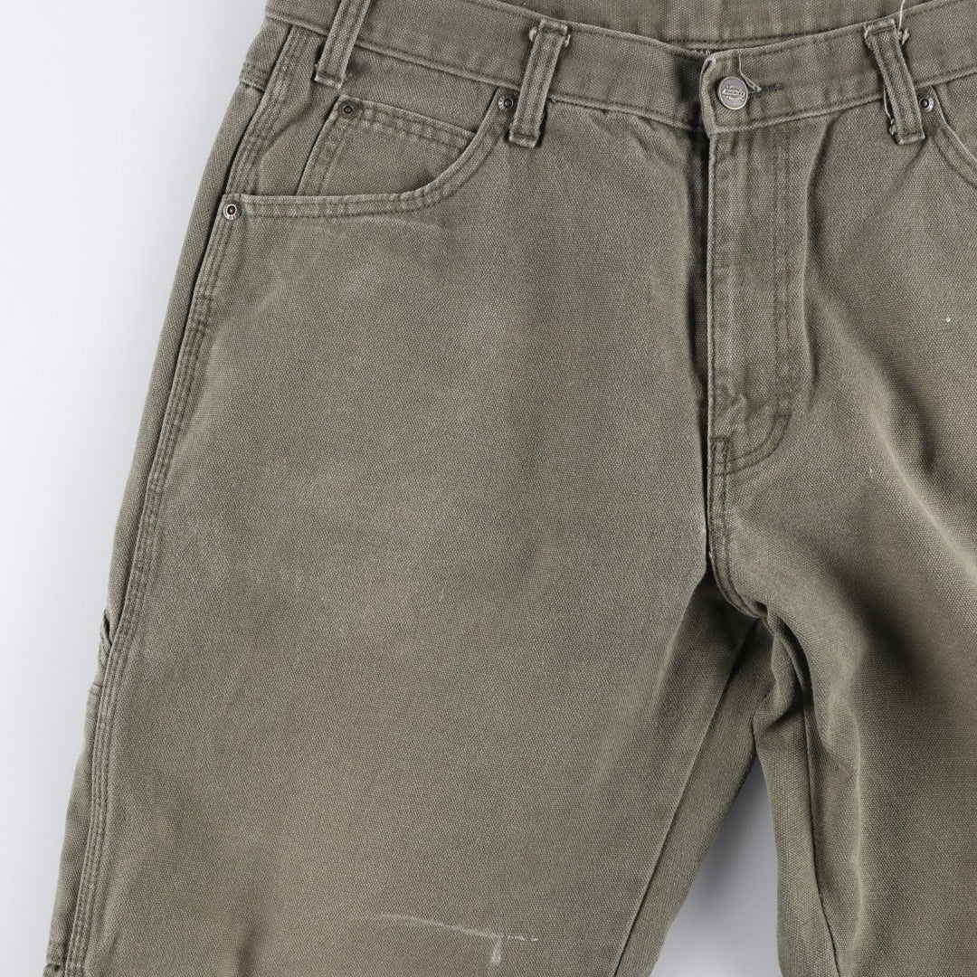 Dickies Duck Painter Pants Men's W34 equivalent cotton Khaki type Vintage Second Hand