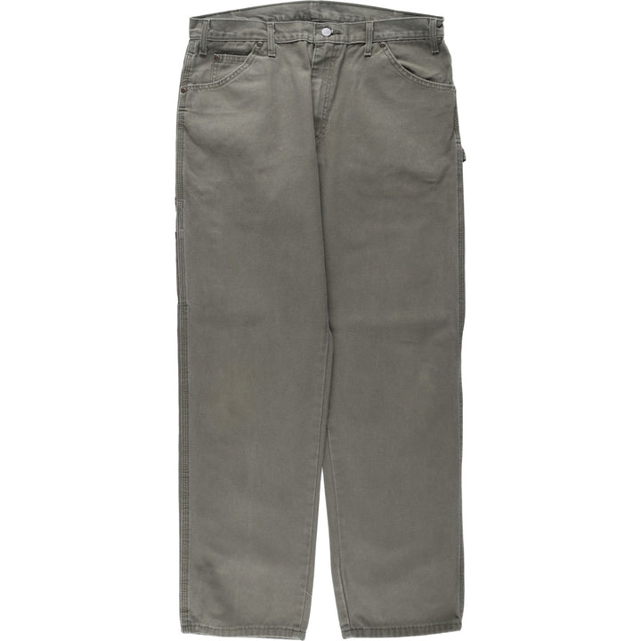 Dickies Duck Painter Pants Men's W36 unclear Khaki type Vintage Second Hand
