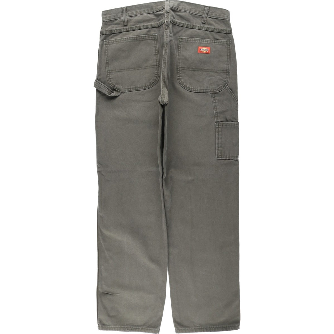 Dickies Duck Painter Pants Men's W36 unclear Khaki type Vintage Second Hand