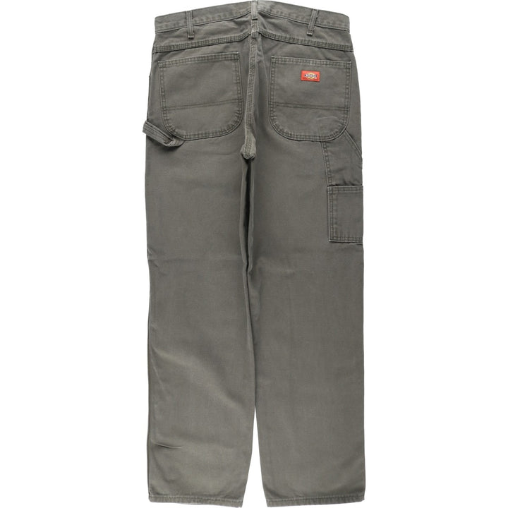 Dickies Duck Painter Pants Men's W36 unclear Khaki type Vintage Second Hand