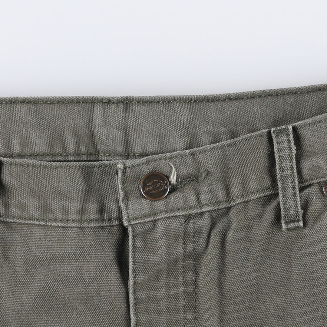 Dickies Duck Painter Pants Men's W36 unclear Khaki type Vintage Second Hand