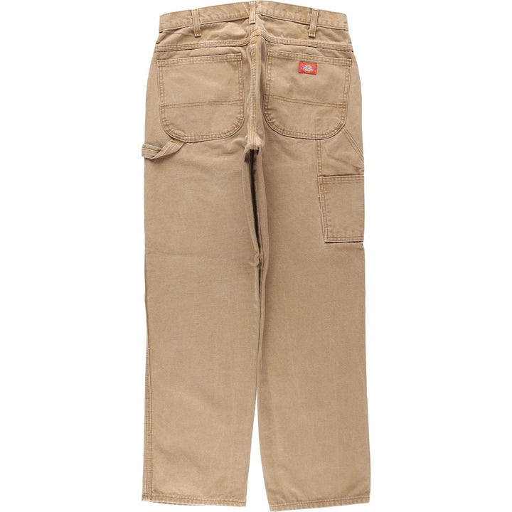 Dickies Relaxed Fit Duck Painter Pants Men's W34 equivalent cotton Beige type Vintage Second Hand
