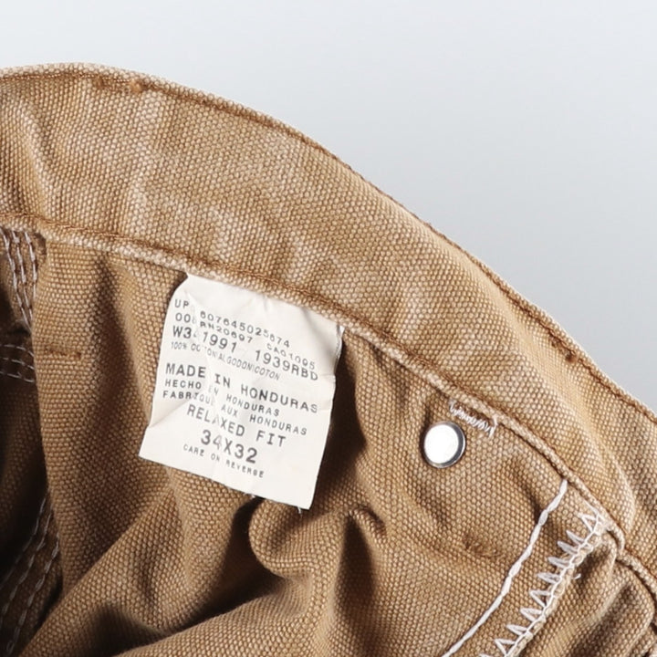 Dickies Relaxed Fit Duck Painter Pants Men's W34 equivalent cotton Beige type Vintage Second Hand