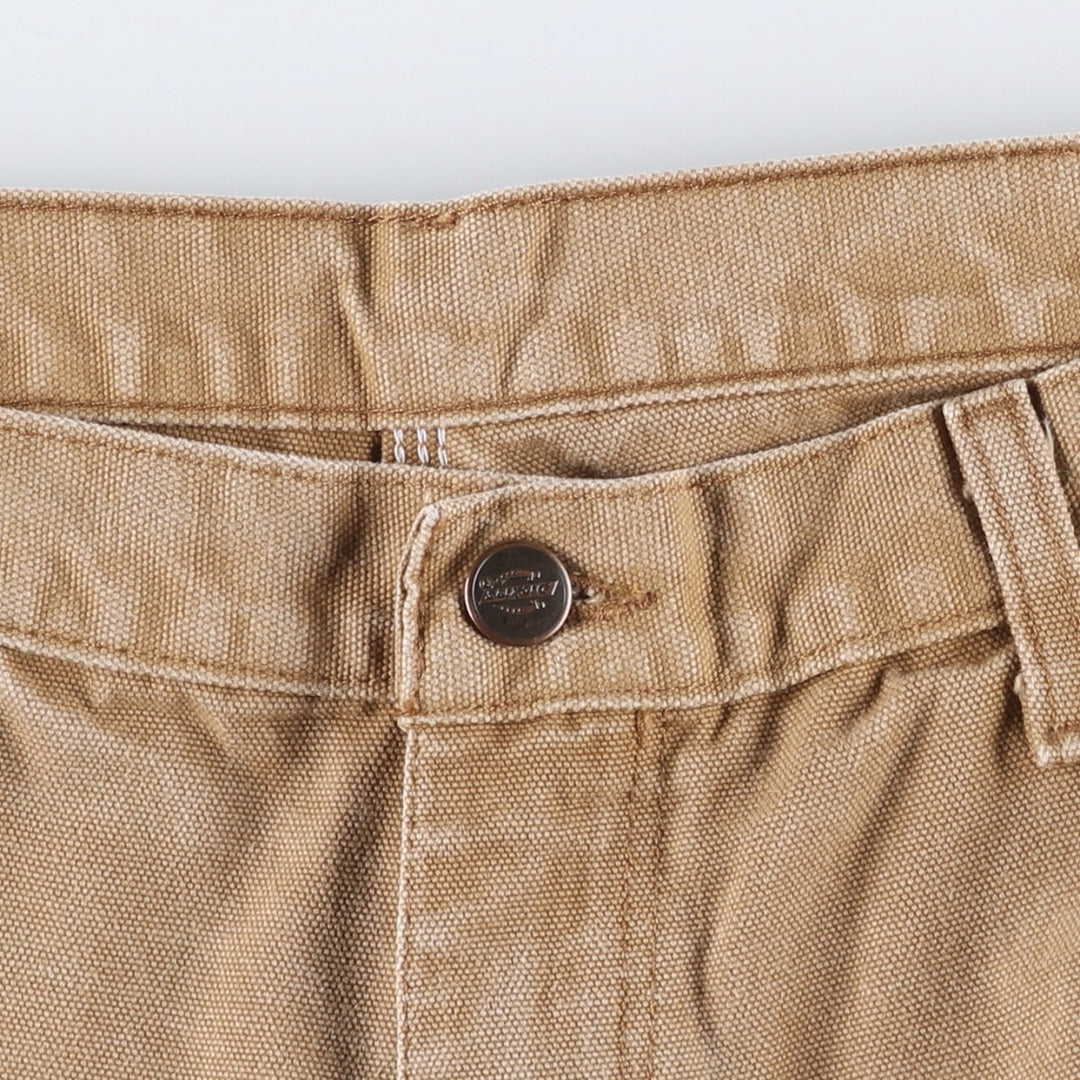 Dickies Relaxed Fit Duck Painter Pants Men's W34 equivalent cotton Beige type Vintage Second Hand