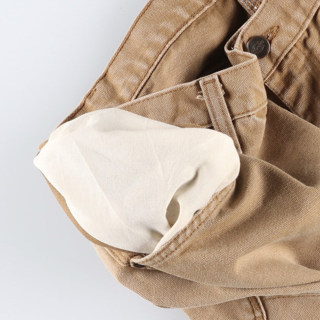 Dickies Relaxed Fit Duck Painter Pants Men's W34 equivalent cotton Beige type Vintage Second Hand