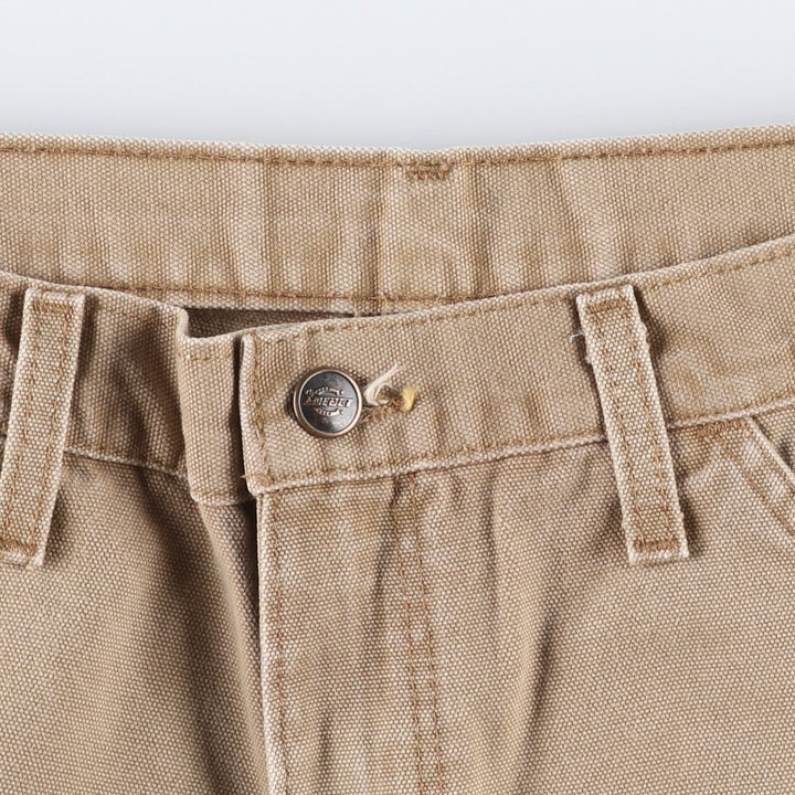 Dickies Relaxed Fit Duck Painter Pants, Men's, W35 equivalent cotton Beige type Vintage Second Hand