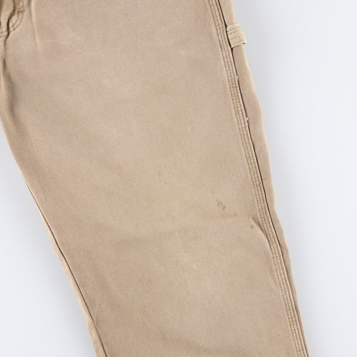 Dickies Relaxed Fit Duck Painter Pants, Men's, W35 equivalent cotton Beige type Vintage Second Hand