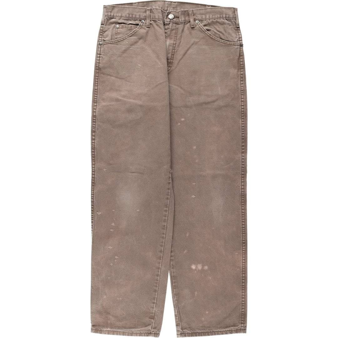 Dickies Duck Painter Pants Men's W34 equivalent cotton brown type Vintage Second Hand