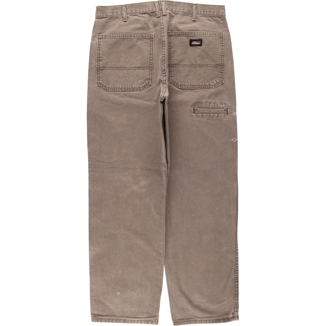 Dickies Duck Painter Pants Men's W34 equivalent cotton brown type Vintage Second Hand