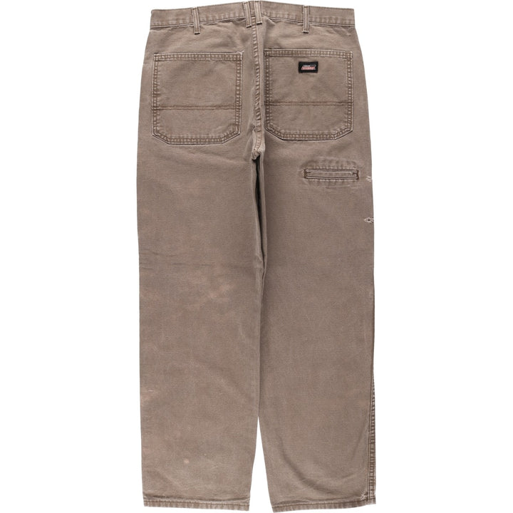 Dickies Duck Painter Pants Men's W34 equivalent cotton brown type Vintage Second Hand