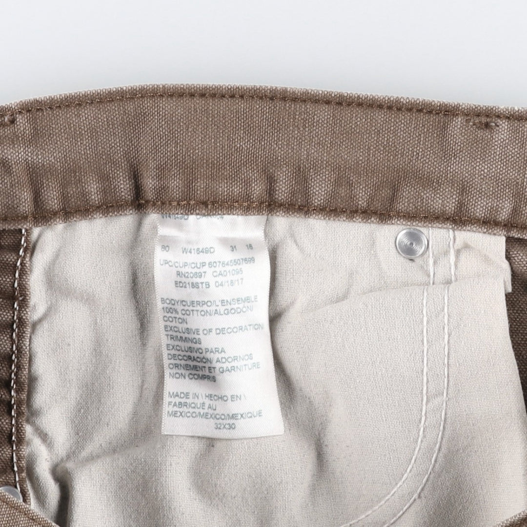 Dickies Duck Painter Pants Men's W34 equivalent cotton brown type Vintage Second Hand