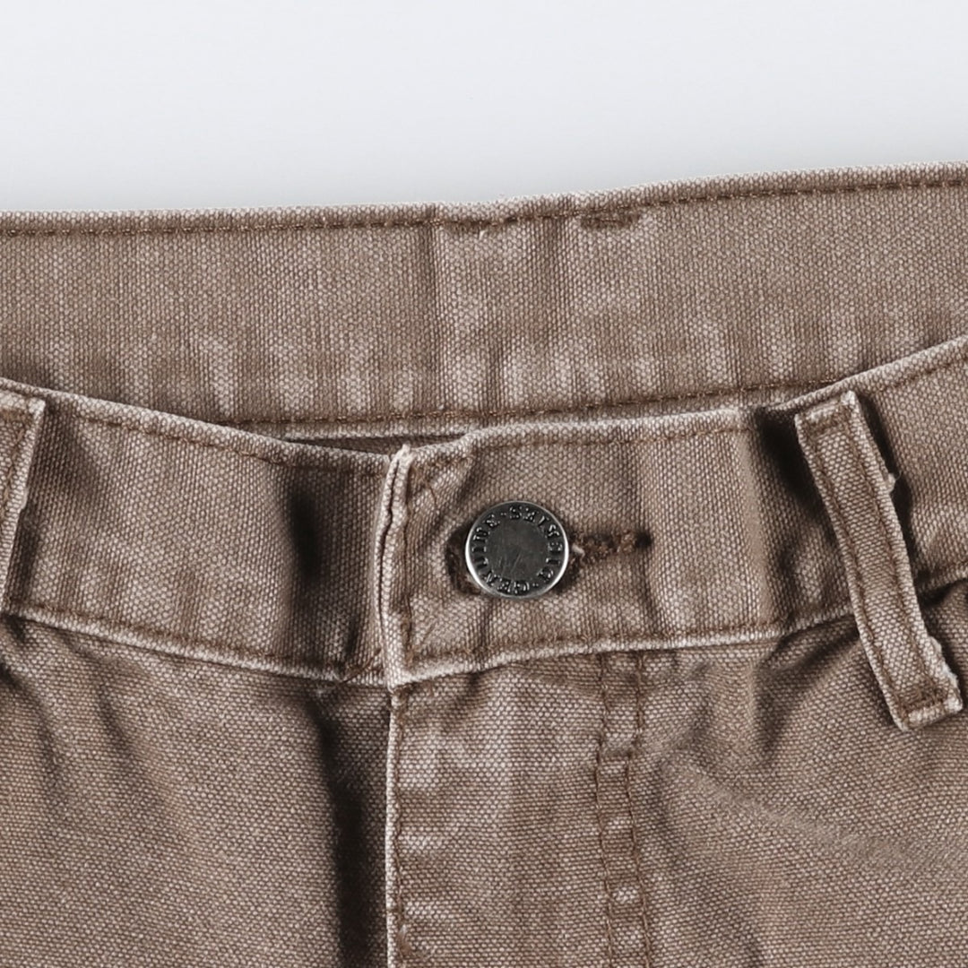 Dickies Duck Painter Pants Men's W34 equivalent cotton brown type Vintage Second Hand