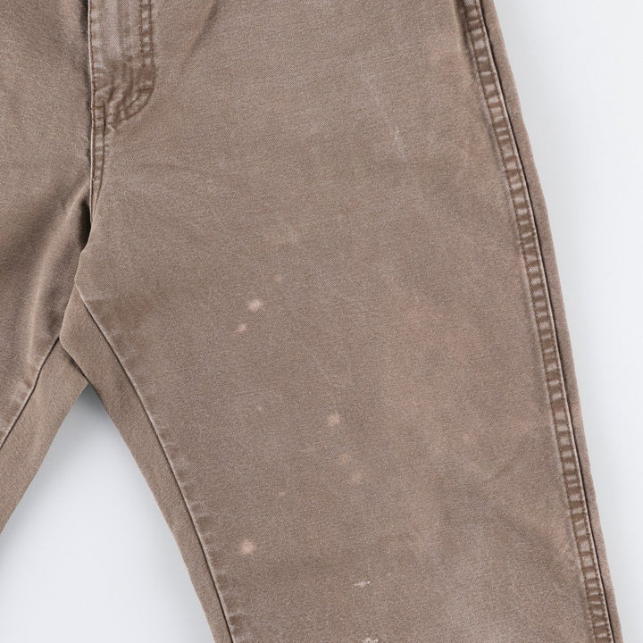 Dickies Duck Painter Pants Men's W34 equivalent cotton brown type Vintage Second Hand