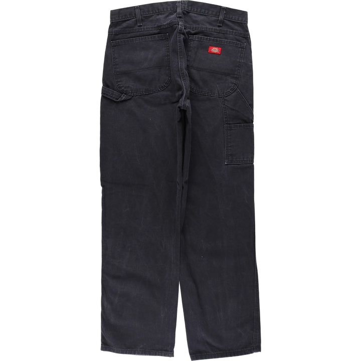Dickies Duck Painter Pants Men's W36 cotton black type Vintage Second Hand