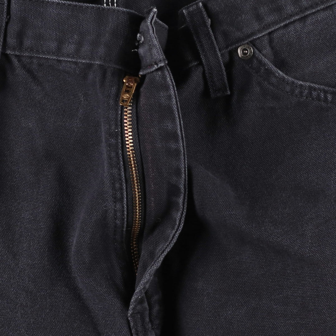 Dickies Duck Painter Pants Men's W36 cotton black type Vintage Second Hand