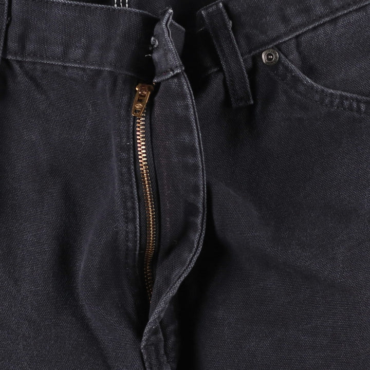 Dickies Duck Painter Pants Men's W36 cotton black type Vintage Second Hand