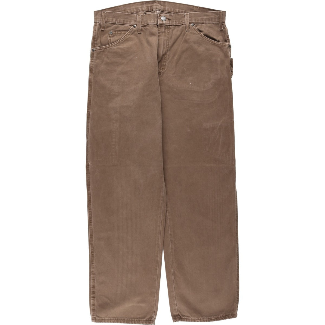 Dickies Duck Painter Pants Men's W36 cotton brown type Vintage Second Hand