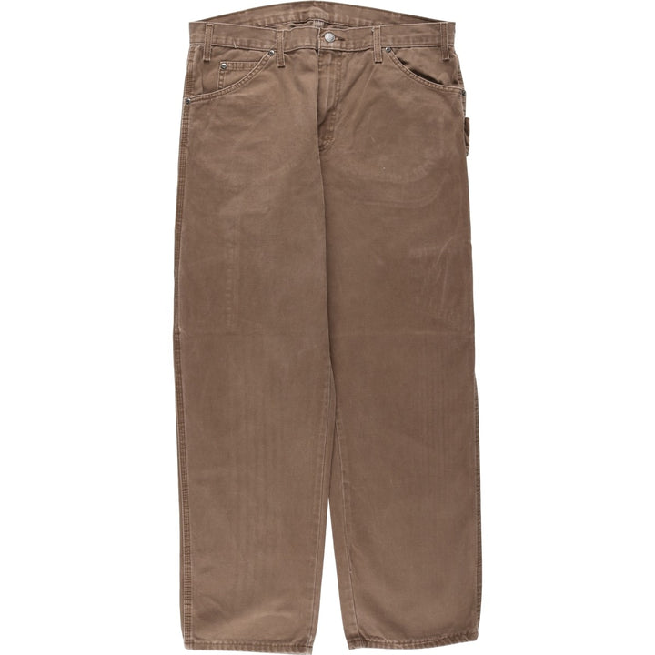 Dickies Duck Painter Pants Men's W36 cotton brown type Vintage Second Hand