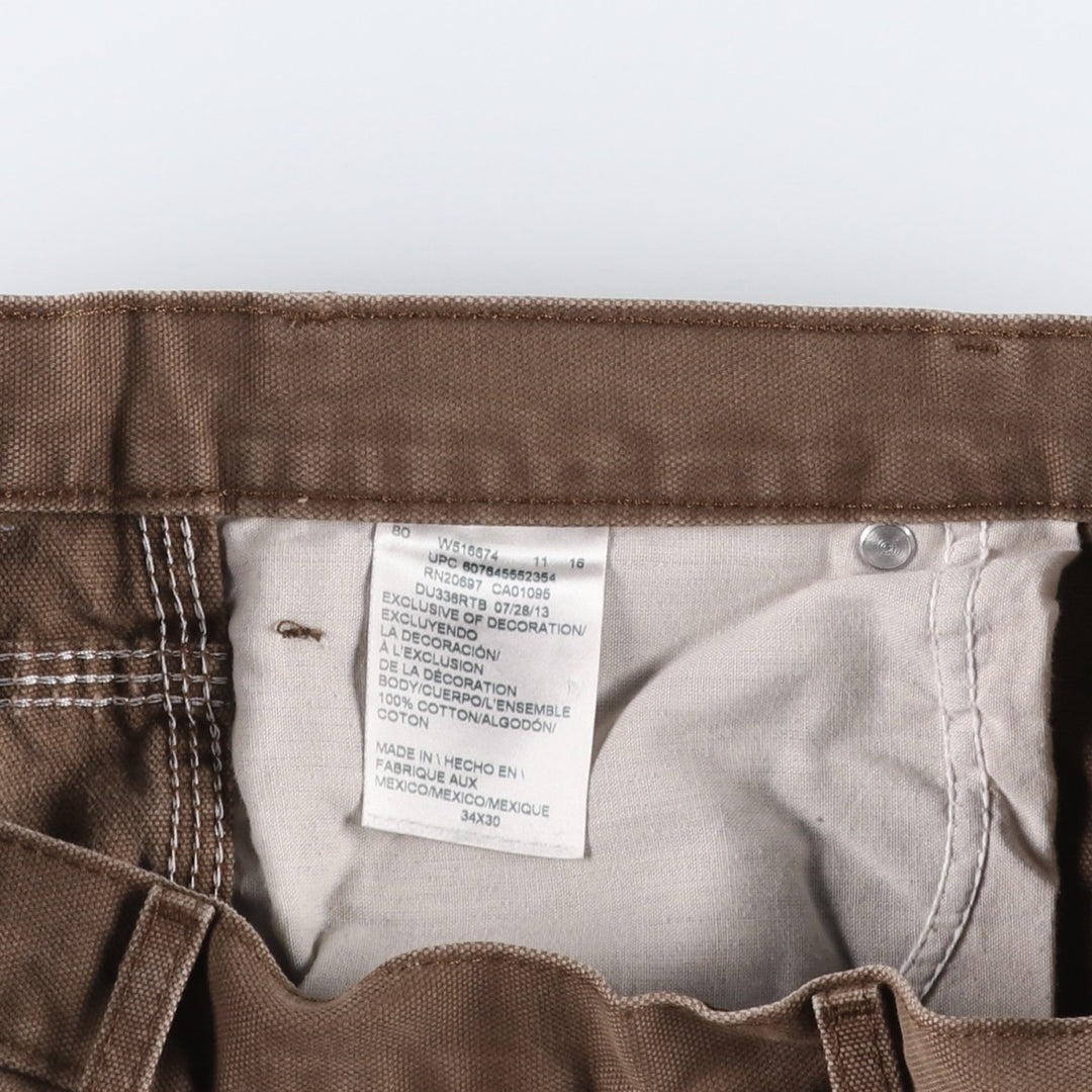 Dickies Duck Painter Pants Men's W36 cotton brown type Vintage Second Hand