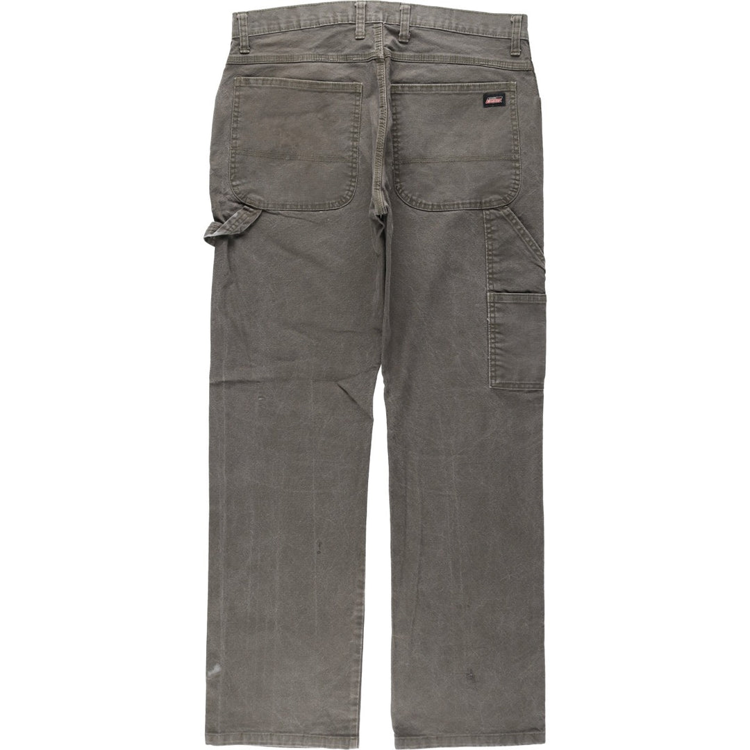 Dickies Duck Painter Pants Men's W34 equivalent cotton Khaki type Vintage Second Hand
