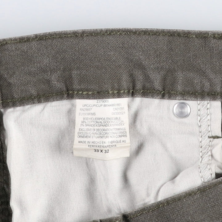 Dickies Duck Painter Pants Men's W34 equivalent cotton Khaki type Vintage Second Hand