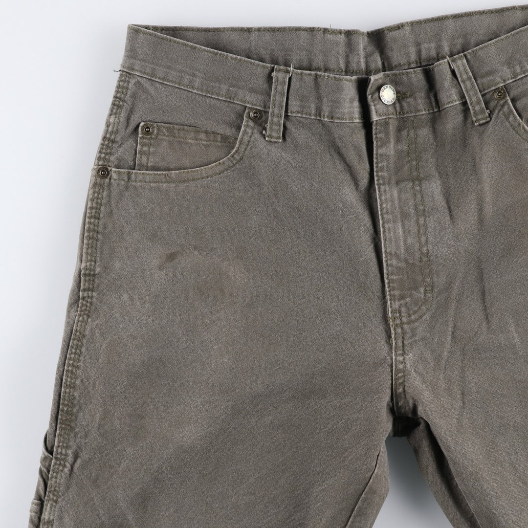 Dickies Duck Painter Pants Men's W34 equivalent cotton Khaki type Vintage Second Hand